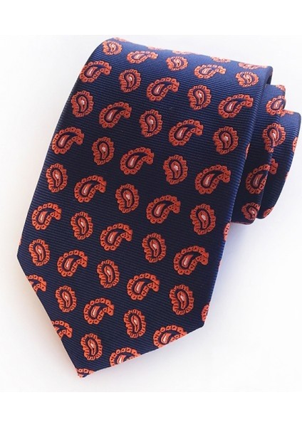 Safety1 Yeni Klasik Erkek Paisley Ipek Kravat Kravat ，koyu Mavi (Yurt Dışından)