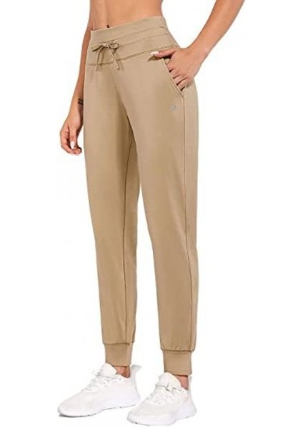 Safety1 Kadın Polar Astarlı Pantolon Suya Dayanıklı Eşofman Altı Yüksek Bel Termal Joggers Kış Koşu (Yurt Dışından)