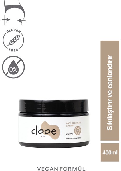 Doğal Selülit ve Çatlak Giderici Krem (250ml) - Bitkisel İçerikli, Zayıflama İçin Etkili