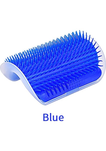Kedi Köşesi Fırça Tarak Masajı Kedi Kemer Plastik Tırmalayıcı Kedi Saçını Temizleyen Tarak Bakım Kedi Nanesi Içeren Kedi Kendiliğinden Temizlenen Kedi Malzemesi Renk:mavi (Yurt Dışından)