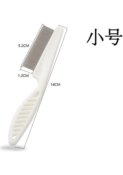 Köpekler ve Kediler Için Profesyonel Pire Tarağı, Pire ve Tickscolor'u Çıkarmak Için Etkili Tımar Aracı: S (Yurt Dışından)