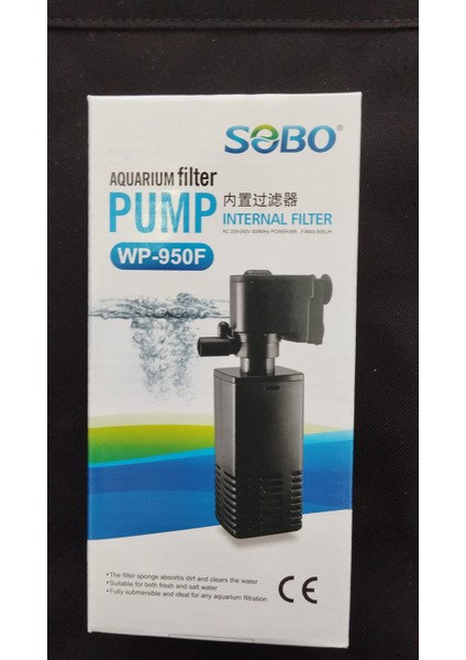 WP 950F Akvaryum İç Filtre 6 W 500 L/S