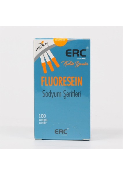 Fluoresein Sodyum Test Çubuğu