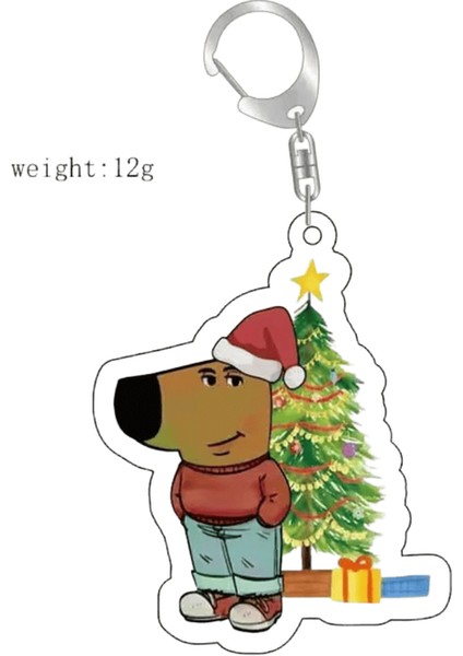 Yeni Sadece Bir Chill Guy Kız Meme Anahtarlıklar Aksesuarlar Için Çanta Anahtarlık Yüzük Takı Serin Köpek Tatil Arkadaşlar Anahtarlık Hediyeler (Yurt Dışından)