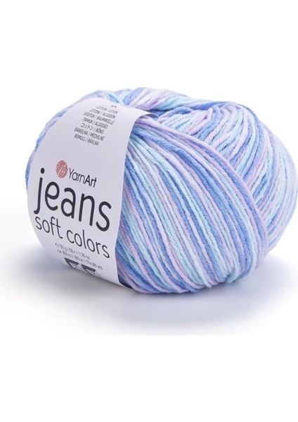 Jeans Soft Colors - 6209 - Ebruli El Örgü Ipi
