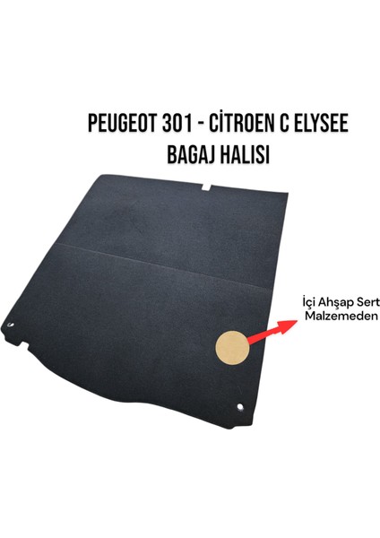 Peugeot 301 Citroen C Elysee Bagaj Halisi Katlanir