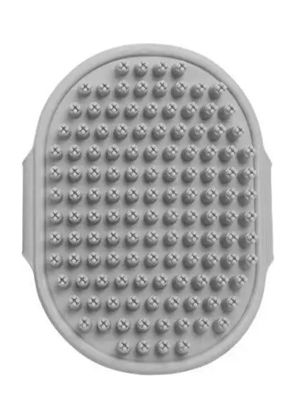 Köpek Banyosu Fırçası, Köpek Tımar Dökülme Yatıştırıcı Masaj Kauçuk Kıllar Köri Tarak Evcil Köpekler Için Ayarlanabilir Halka Sapı Catscolor: Gri (Yurt Dışından) fiyatları