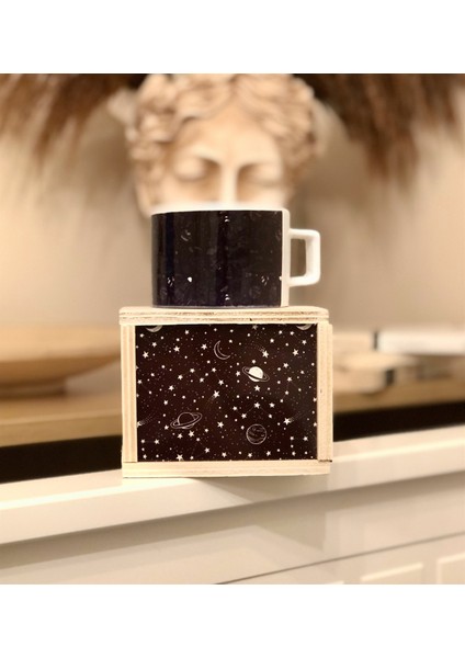 Galaxy Tasarımlı Kutulu Kupa fiyatları