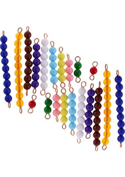 20PCS Matematik Bolor Numaraları Perles (Yurt Dışından)