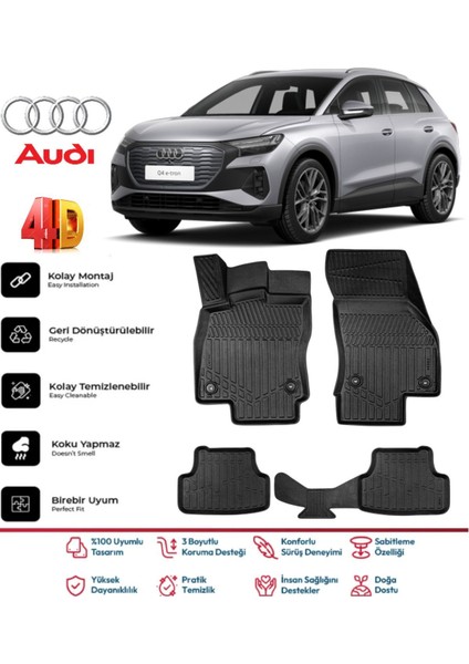 Q4 E-Tron 2020 Model 4d Havuzlu Paspas