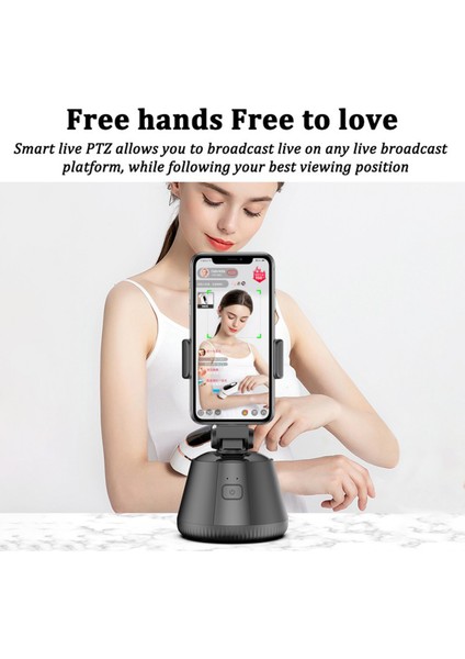 60° Taşınabilir Cep Telefonu Gimbal Yüz Izleyici (Yurt Dışından)