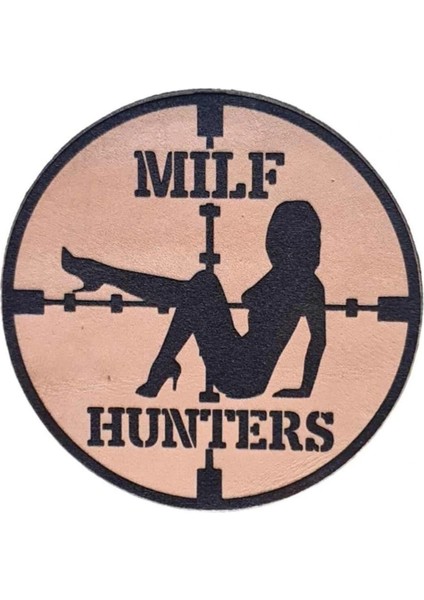 Milf Hunter Deri Peç - Arma - Leather Patch