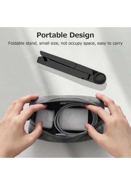 Ayarlanabilir Taşınabilir Abs Telefon ve Tablet Standı Beyaz (Yurt Dışından)
