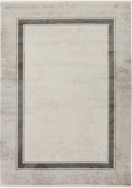 4712 Nadide / Gri Halı / Salon Halısı / Oturma Odası Halısı /70 Tarak Modern Halı