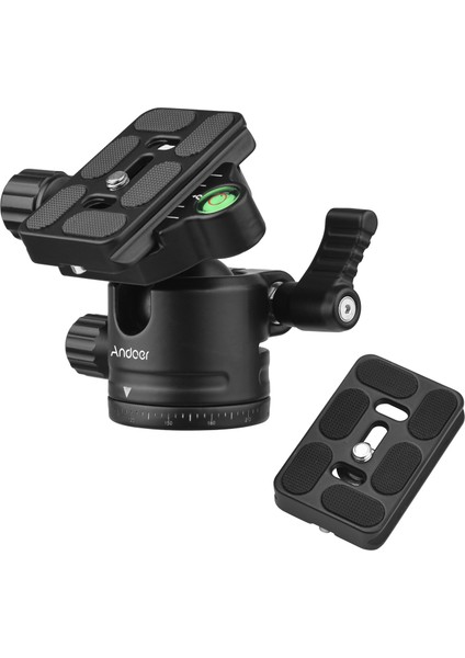 Panorama Bilyalı Tripod Montajı U-Ova Alüminyum Alöjü 12KG Yük Kapasitesi (Yurt Dışından)