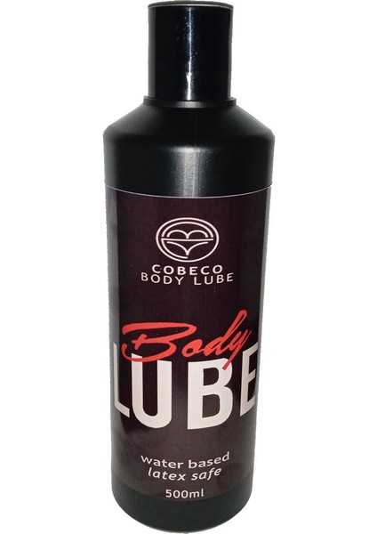 Natuaktar Cobeco Bodylube 500 ml Big Size Latex Safe Lubrikant Gel Kokusuz Tatsız Su Bazlı Sade Jel