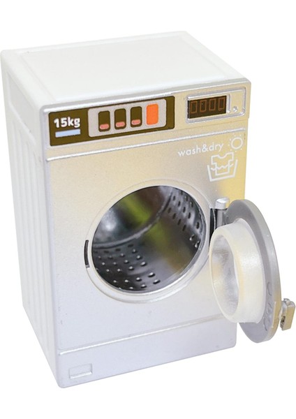 Ev Çamaşır Makinesi 1/12 Mini Temizlik Mevcut Çocuklar (Yurt Dışından)