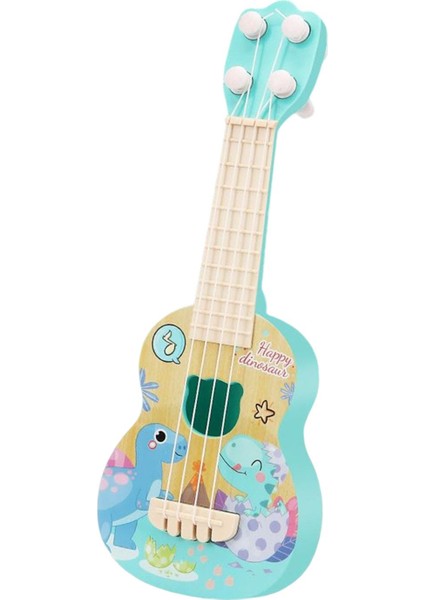 Ukulele Oyuncak 4 Ayarlanabilir Teller Doğum Günü Hediyeleri Için Dinozor (Yurt Dışından)