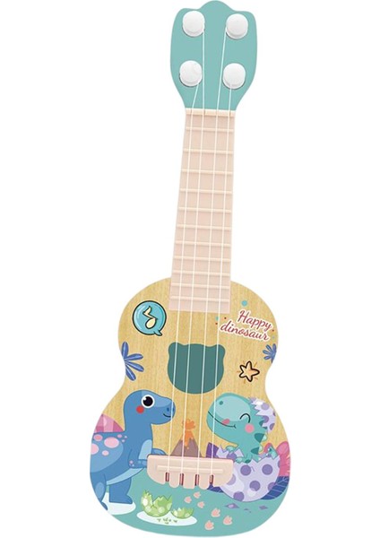 Ukulele Oyuncak 4 Ayarlanabilir Teller Doğum Günü Hediyeleri Için Dinozor (Yurt Dışından)