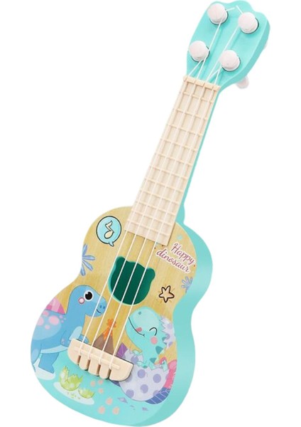 Ukulele Oyuncak 4 Ayarlanabilir Teller Doğum Günü Hediyeleri Için Dinozor (Yurt Dışından)