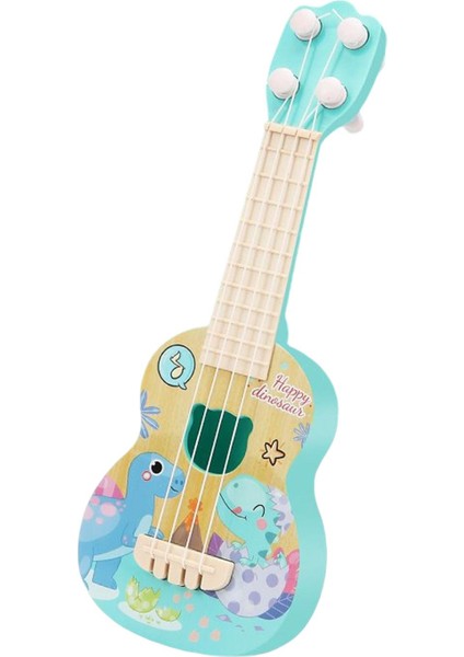 Ukulele Oyuncak 4 Ayarlanabilir Teller Doğum Günü Hediyeleri Için Dinozor (Yurt Dışından)