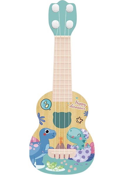 Ukulele Oyuncak 4 Ayarlanabilir Teller Doğum Günü Hediyeleri Için Dinozor (Yurt Dışından)
