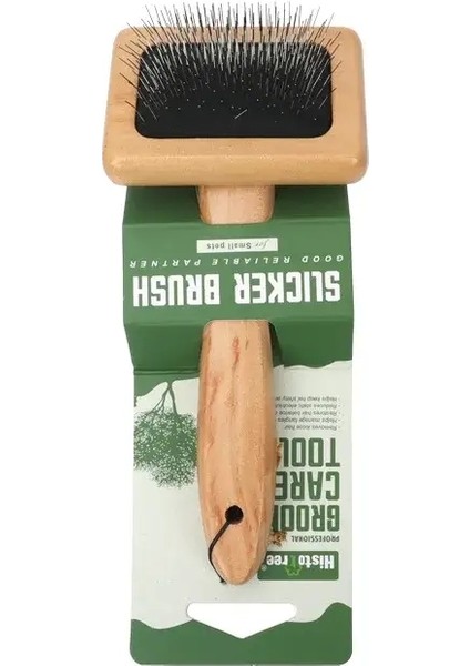 Köpek Tarağı Ahşap Iğne Tarak Pet Pet Pet Petrol Katı Ahşap Güzellik Tarak Köpek Kedisi Kapalı Float Tarak Yastık Tarak Tarak: Küçük (Yurt Dışından)