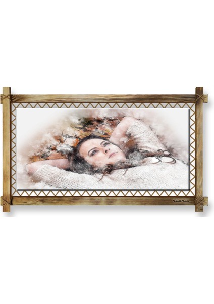 Rustik,ledli Kanvas Tablo Soyut B fiyatları