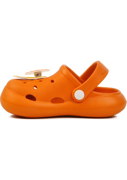 Turuncu Kız Çocuk Sabo Terlik Yumurcak P fiyatları