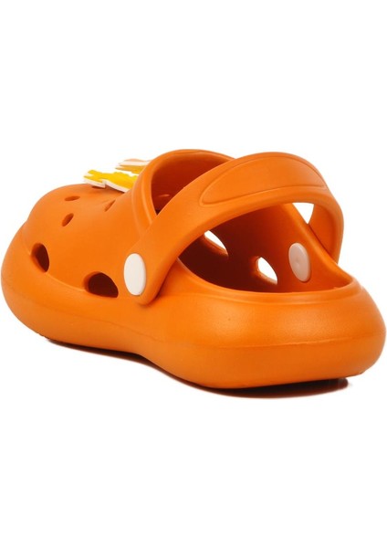 Turuncu Kız Çocuk Sabo Terlik Yumurcak P fırsatları