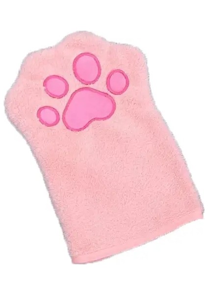 Evcil Hayvan Bakım Eldiveni Hızlı Kuruyan Köpek Patisi Havlusu Çift Yönlü Mikrofiber Köpek Bakım Eldiveni Orta Ve Küçük Köpekler Için Boyut:1 Adet/Renk:Pembe (Yurt Dışından)