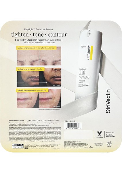 Peptight Face Lift Yüz Serumu 30ML+15ML modelleri