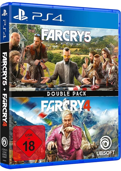 Far Cry 4 ve Far Cry 5 Double Pack Ps4 Oyun