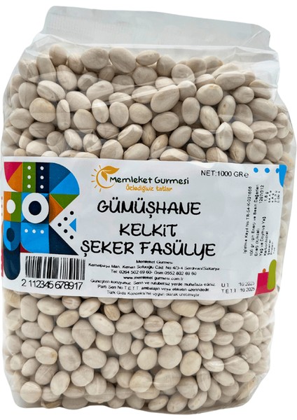 Gümüşhane Kelkit Şeker Fasülye 1000 G