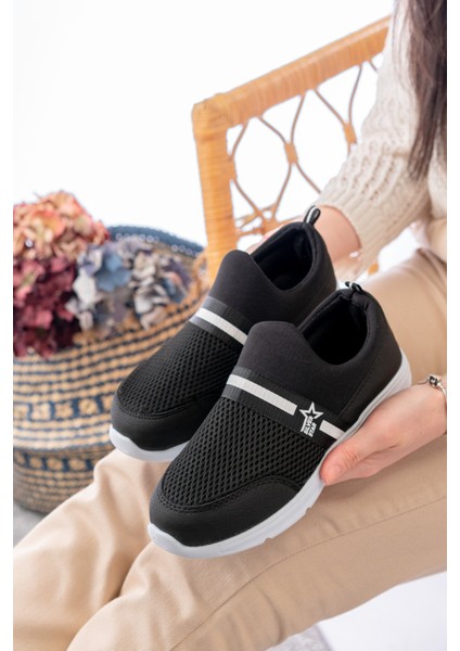 Tedy Garantili Kadın Bağcıksız Rahat Esnek Günlük Sneaker Spor Ayakkabı modelleri