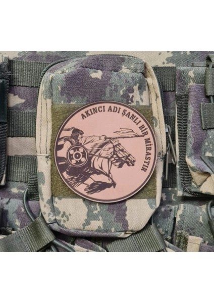 Akinci Deri Peç -Arma - Leather Patch
