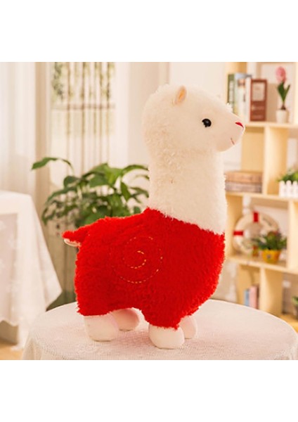 25 cm Yeni Alpaka Peluş Oyuncak 6 Renk Sevimli Hayvan Doll Yumuşak Pamuk Dolması Bebek Ev Ofis Dekor Çocuklar Kız Doğum Günü Noel Hediyesi (Yurt Dışından) fiyatları
