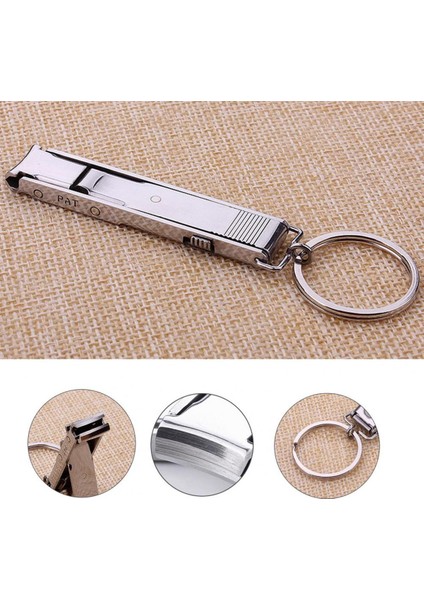 Yaşlılar Için Anahtarlıklı Sürtünmeyi Azaltın Paslanmaz Çelik Tırnak Giyotin (Yurt Dışından)