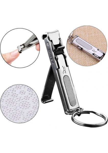 Yaşlılar Için Anahtarlıklı Sürtünmeyi Azaltın Paslanmaz Çelik Tırnak Giyotin (Yurt Dışından) indirimleri