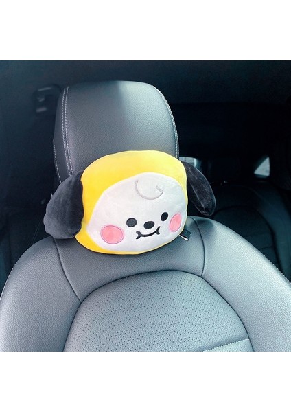 Kawaii BT21 Yastık Peluş Oyuncaklar Araba Kafalık Sevimli Karikatür Kpop Yıldız Doldurulmuş Hayvanlar Peluş Bebek Yumuşak Yastık Çocuk Hediye (Yurt Dışından) modelleri