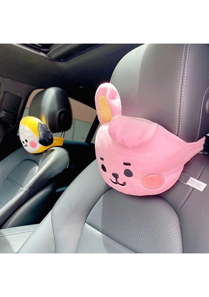 Kawaii BT21 Yastık Peluş Oyuncaklar Araba Kafalık Sevimli Karikatür Kpop Yıldız Doldurulmuş Hayvanlar Peluş Bebek Yumuşak Yastık Çocuk Hediye (Yurt Dışından) fırsatları