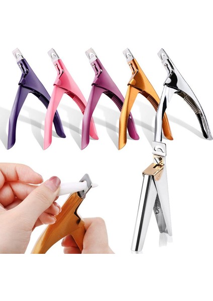 Akrilik Çiviler Için Tırnak Makası Akrilik Tırnak Makası Akrilik Çiviler Için Profesyonel Tırnak Makası Paslanmaz Çelik Tırnak Sanat Araçları (Yurt Dışından)