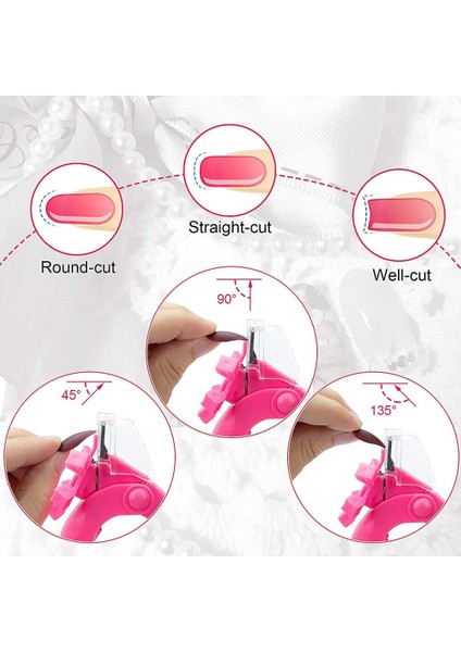 Akrilik Tırnak Makası Ayarlanabilir Paslanmaz Çelik Tırnak Ucu Kesici Yapay Tırnak Giyotin Yanlış Nail Art Manikür Projesi (Yurt Dışından) indirimleri