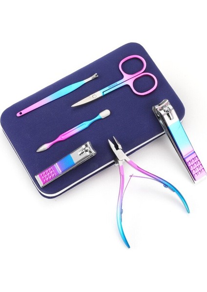 7-12 Adet Profesyonel Tırnak Makası Manikür Seti Titanyum Paslanmaz Çelik Tırnak Kesici Makas Tırnak Eti Makası Tırnak Alet Takımı (Yurt Dışından) fırsatları