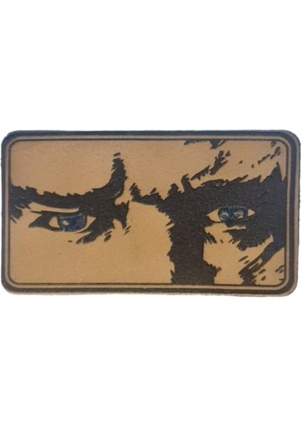 Atatürk Mavi Göz - Deri Peç - Arma - Leather Patch