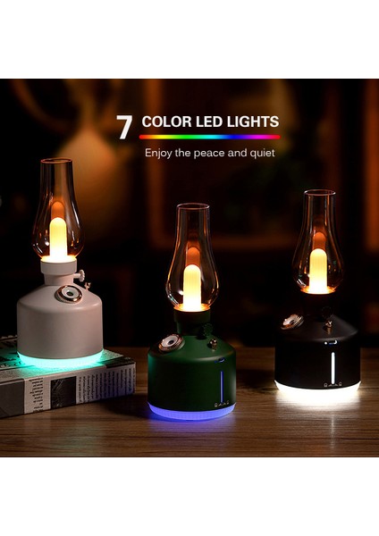 USB Şarj Edilebilir Nemlendirici ile Taşınabilir LED Mistli Fener (Yurt Dışından)