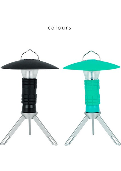 Çadırlık Için Taşınabilir Açık Hava Işığı Ayrılabilir Tripod USB Şarj Edilebilir (Yurt Dışından)