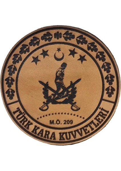 Kara Kuvvetleri Deri Peç - Arma - Leather Patch