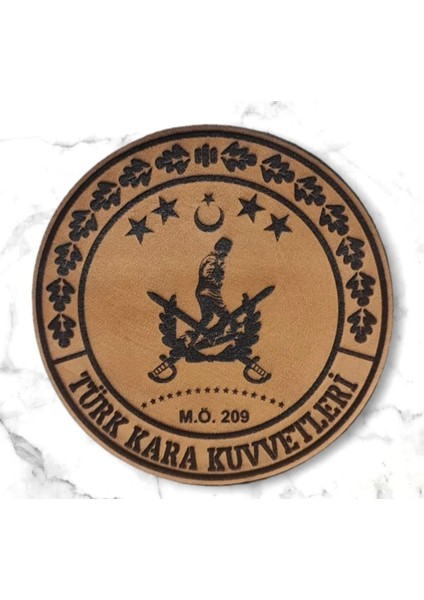 Kara Kuvvetleri Deri Peç - Arma - Leather Patch