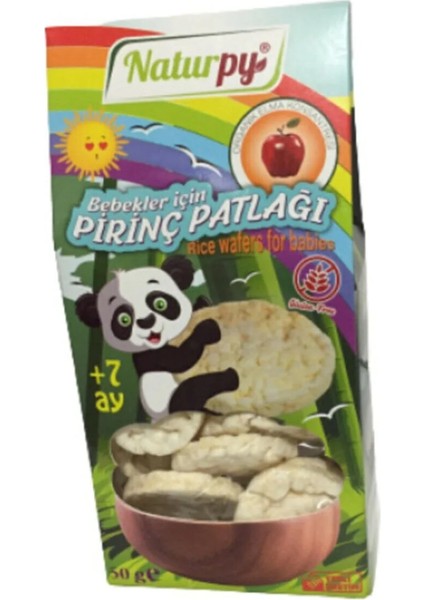 Bebekler Için Glutensiz Pirinç Patlağı 50 gr